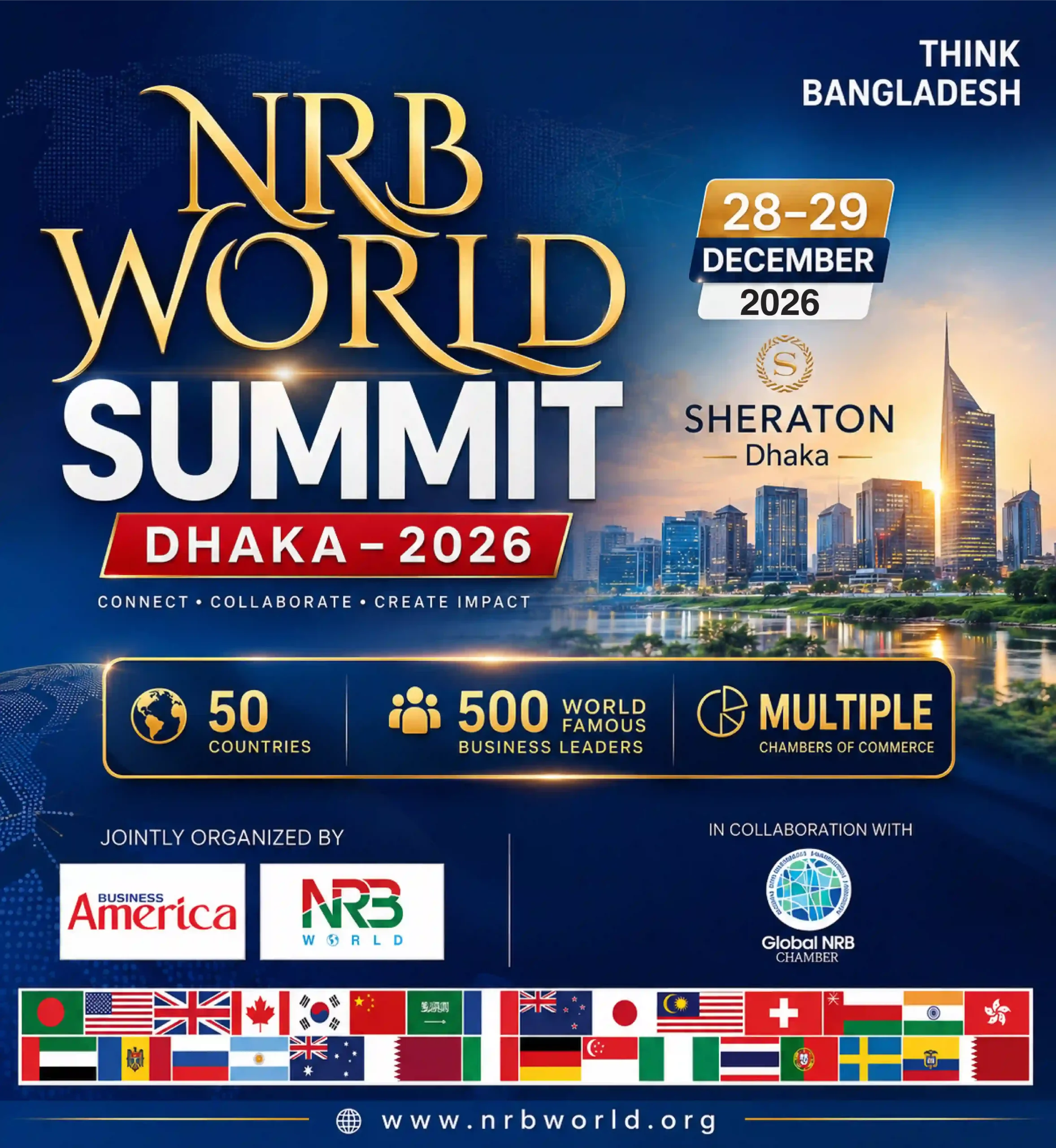 NRB World Summit to Be Held in Dhaka on December 28–29